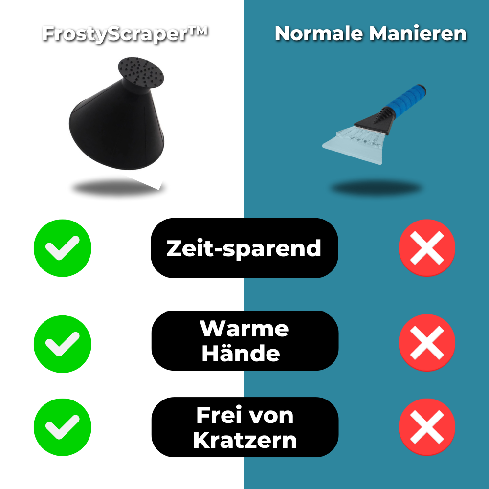 1+1 GRATIS | FrostyScraper - Eiskratzer für Autofenster