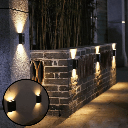 1+1 GRATIS | SolarWand™ | Luxuriöse LED-Solar-Wandleuchte [Letzter Tag Rabatt]
