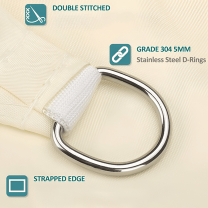 SUNSAIL Sonnensegel wasserdicht UV-Schutz Terrasse