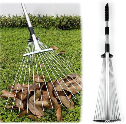 RetractPro™ - Der vielseitige Gartenrechen | 50% Rabatt