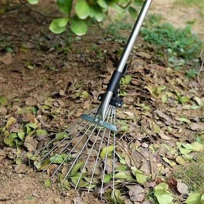 RetractPro™ - Der vielseitige Gartenrechen | 50% Rabatt