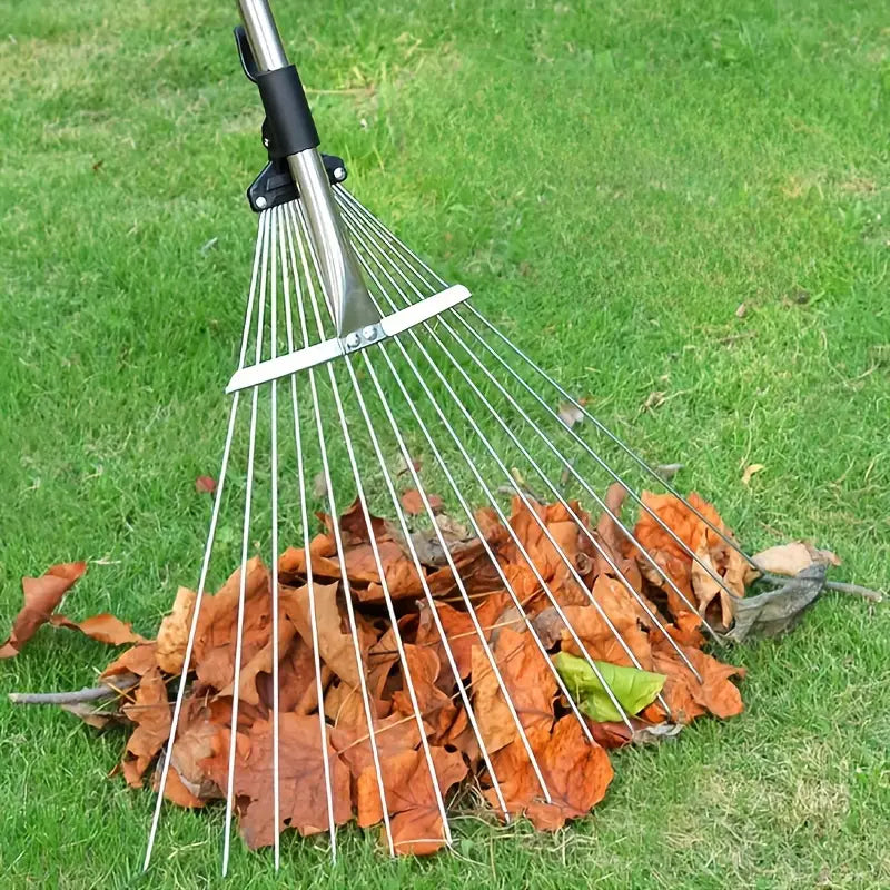 RetractPro™ - Der vielseitige Gartenrechen | 50% Rabatt