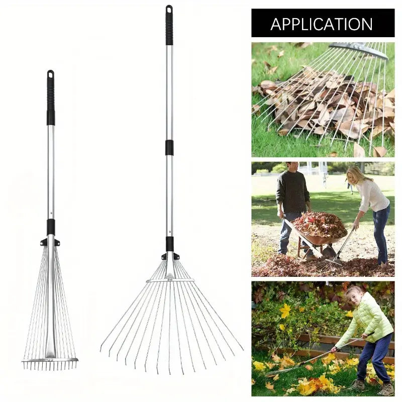 RetractPro™ - Der vielseitige Gartenrechen | 50% Rabatt