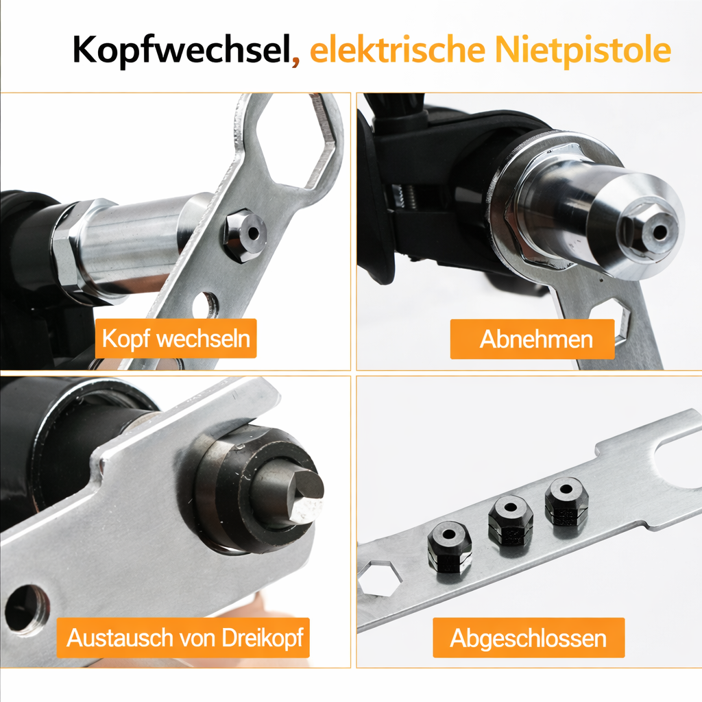 DrillMate Rivet Pro™ | Verwandeln Sie Ihren Bohrer in ein schnelles, starkes Nietwerkzeug