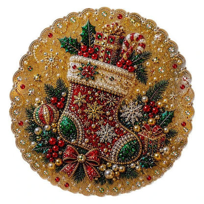 DIY Diamantmalerei Weihnachtsanhänger