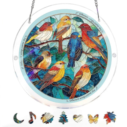 Mosaik Sonnenfänger – Vögel