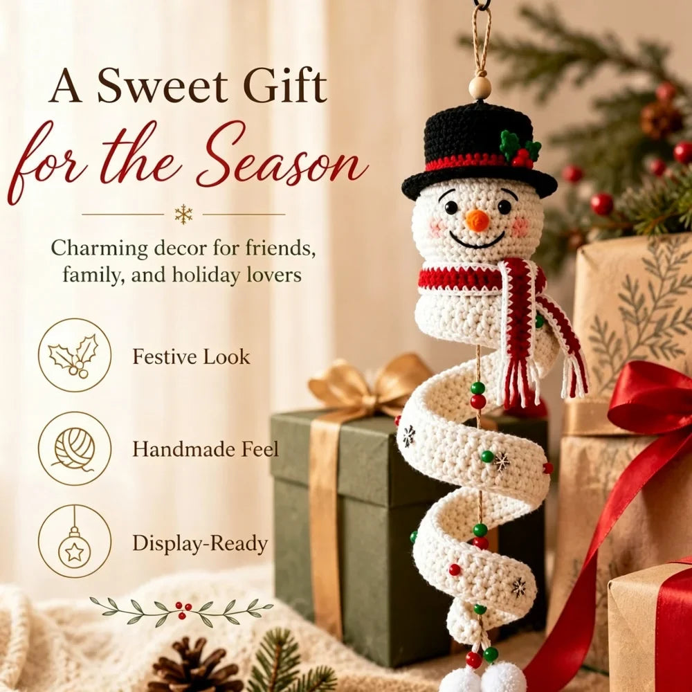 DIY Häkelset Weihnachtsanhänger – 4 Motive zur Wahl