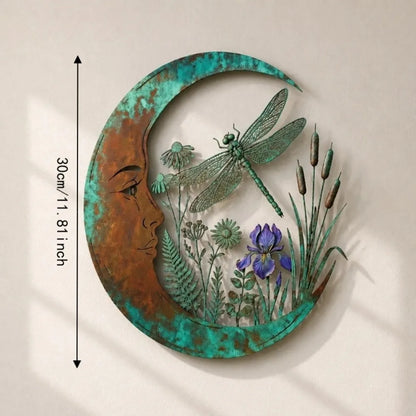 Wandkunst Mond-Design mit Naturmotiven | Selenara