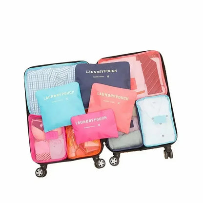 Neu 50% RABATT | ReiseLina™ Premium Kofferorganizer Set – 6-teilig | Mehr Platz, Weniger Stress