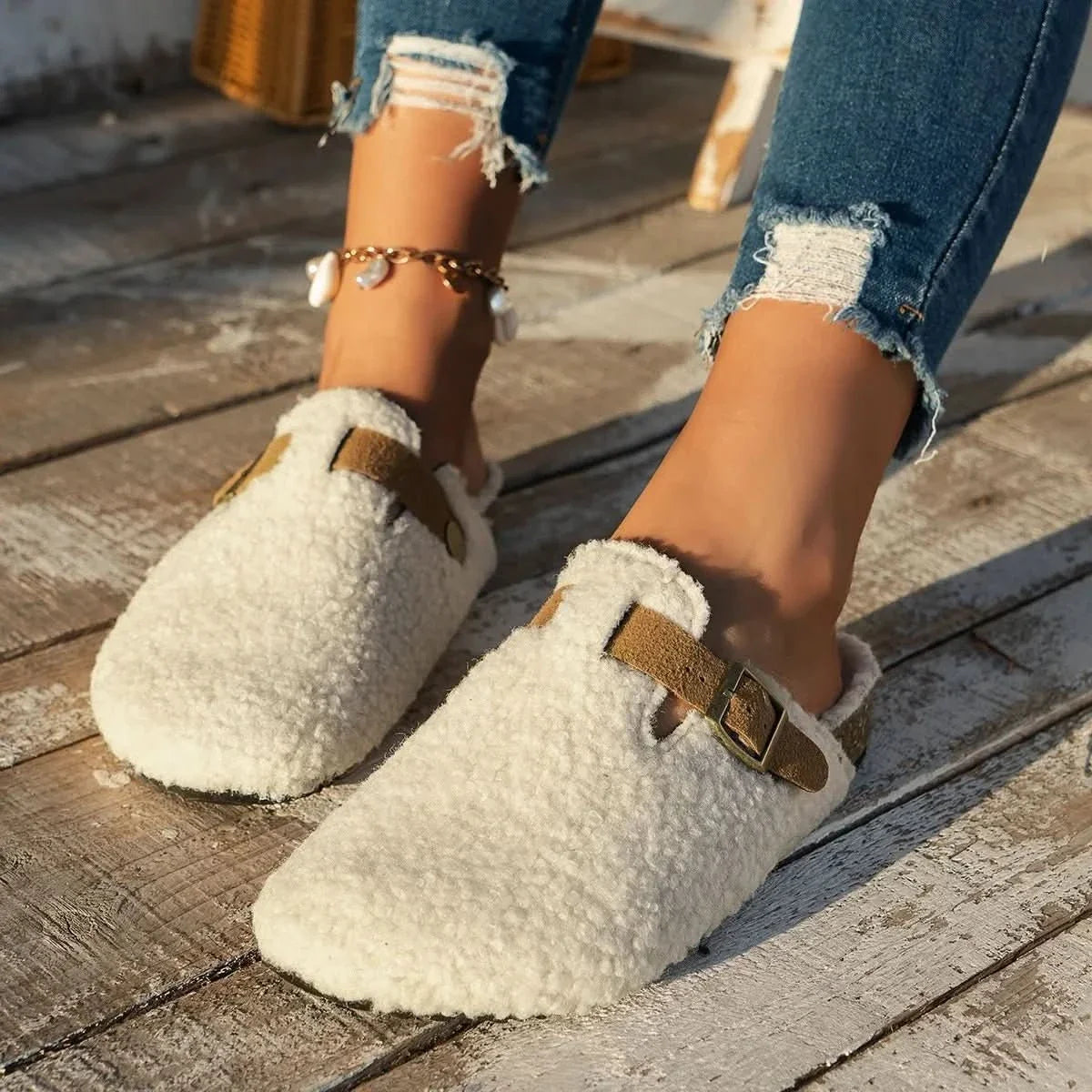 CONTRORTLUXE – Luxuriöse Schuhe aus Schaffellwolle für maximalen Winterkomfort