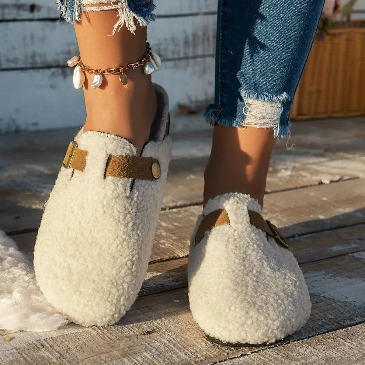 CONTRORTLUXE – Luxuriöse Schuhe aus Schaffellwolle für maximalen Winterkomfort