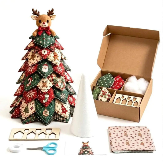 DIY Stoff-Weihnachtsbaum – Rentier