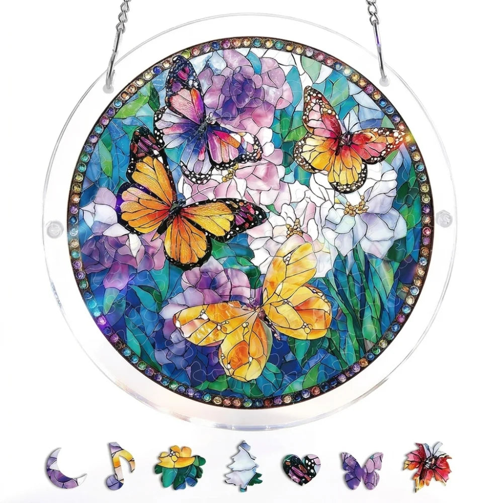 Mosaik Sonnenfänger – Schmetterlinge