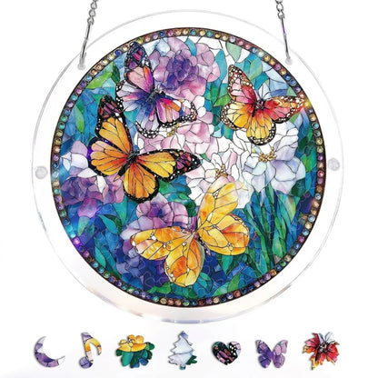 Mosaik Sonnenfänger – Schmetterlinge