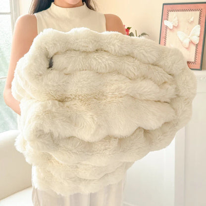 🔥 Nur Heute: 50% RABATT | CosyLuxe™ Ultra-Flauschdecke – Doppellagig, Extra Dick & Traumhaft Weich