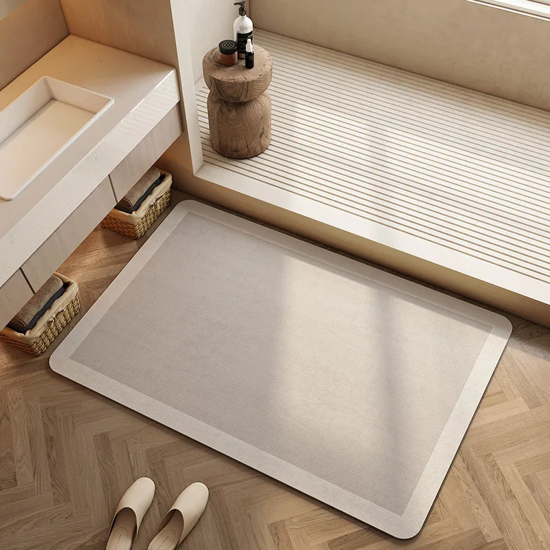 StoneDry Diatomee Badmat – Superabsorbierend, rutschfest & schnelltrocknend – Für Badezimmer, Toilette, Küche oder Flur