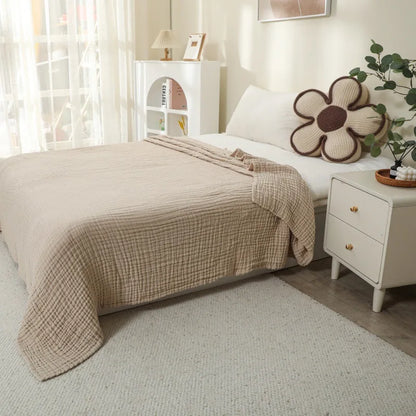6-Lagen Musselin Decke aus 100% Baumwolle | MuslinSoft