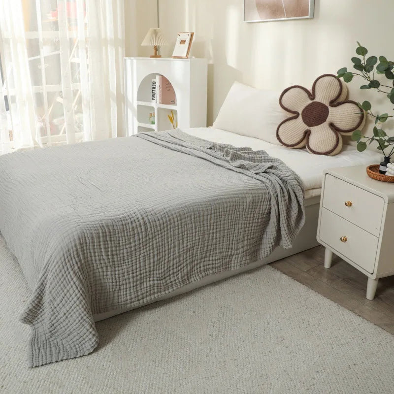 6-Lagen Musselin Decke aus 100% Baumwolle | MuslinSoft
