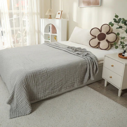 6-Lagen Musselin Decke aus 100% Baumwolle | MuslinSoft