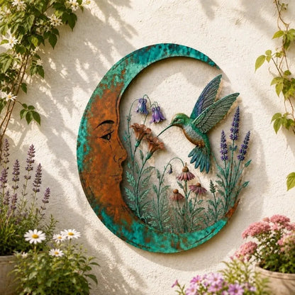 Wandkunst Mond-Design mit Naturmotiven | Selenara