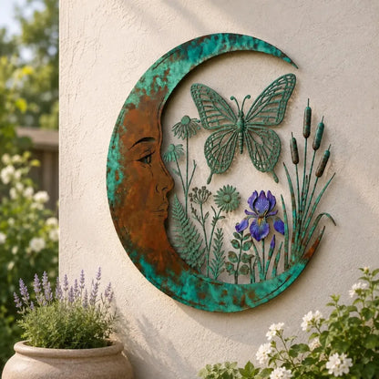 Wandkunst Mond-Design mit Naturmotiven | Selenara