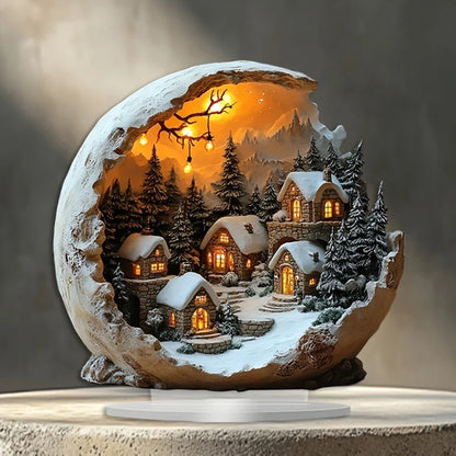 Boho-Weihnachtsdeko aus Acryl