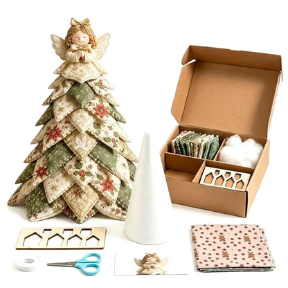 DIY Stoff-Weihnachtsbaum – Engel