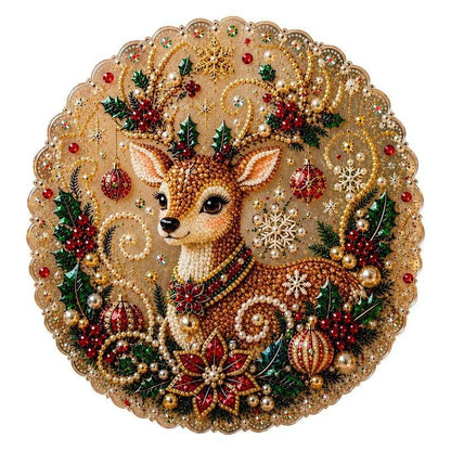 DIY Diamantmalerei Weihnachtsanhänger