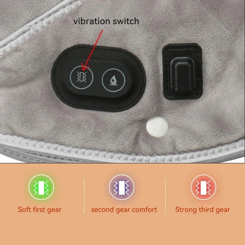 50% RABATT | ThermoRelax™ USB-Nacken- & Schulterschal – 3 Heizstufen + Timer