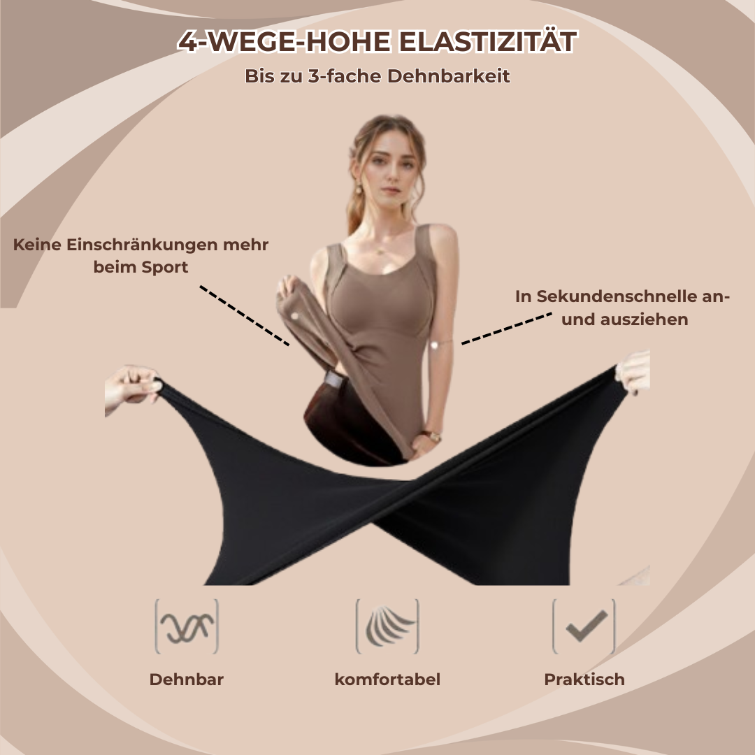 Thermo-Unterhemd mit integriertem BH | 1+1 GRATIS