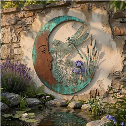 Wandkunst Mond-Design mit Naturmotiven | Selenara