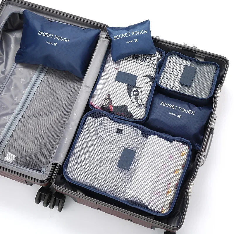 Neu 50% RABATT | ReiseLina™ Premium Kofferorganizer Set – 6-teilig | Mehr Platz, Weniger Stress