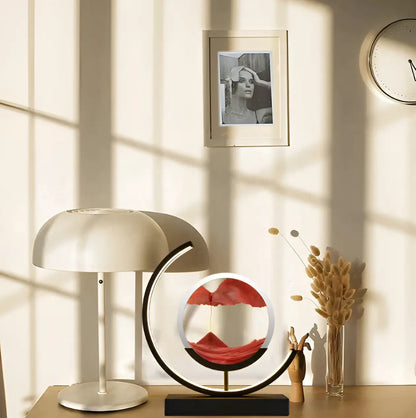 Dimmbare Sandlampe mit LED-Licht & Fernbedienung