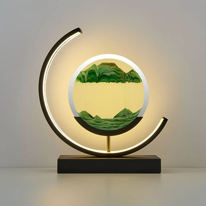 SandGlow™ Sandbewegungs-Lampe – Beruhigendes Lichtspiel für dein Zuhause