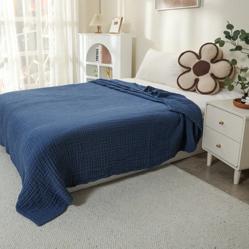 6-Lagen Musselin Decke aus 100% Baumwolle | MuslinSoft