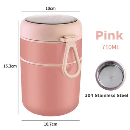 Thermobehälter Rosa 710 ml