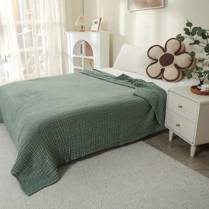 6-Lagen Musselin Decke aus 100% Baumwolle | MuslinSoft