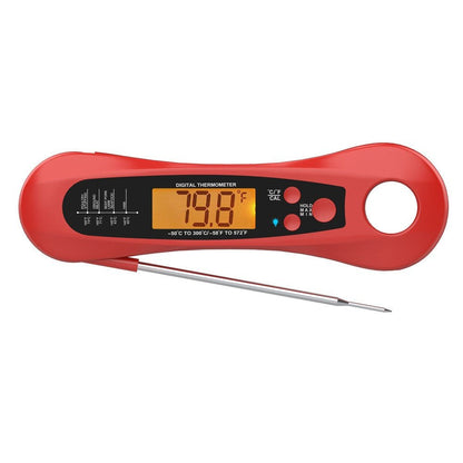Digitales Fleischthermometer rot