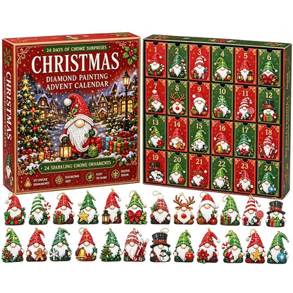 DIY Diamantmalerei Adventskalender – Wichtel-Anhänger