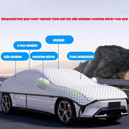Autoabdeckung wasserdicht UV-Schutz ganzjährig | AutoProtect™