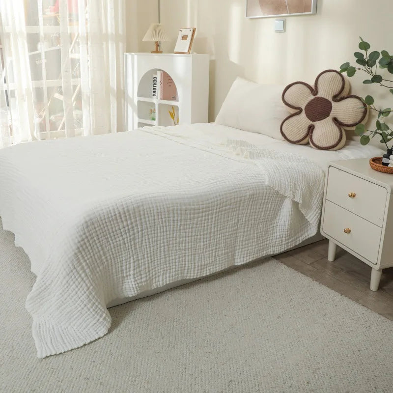 6-Lagen Musselin Decke aus 100% Baumwolle | MuslinSoft