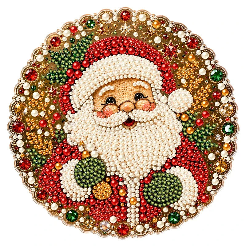 DIY Diamantmalerei Weihnachtsanhänger