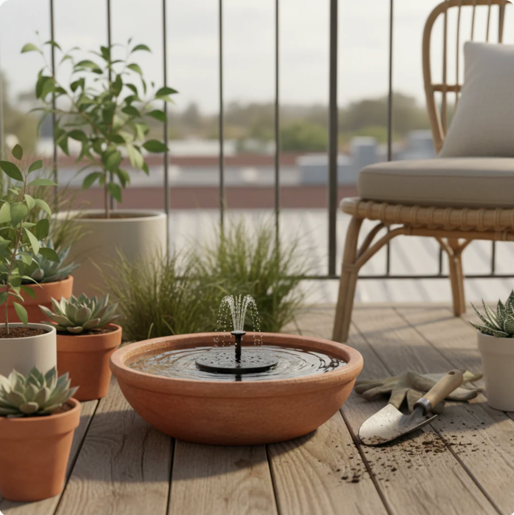 FloraFontana™ | Die Intelligente Solar-Springbrunnen-Lösung