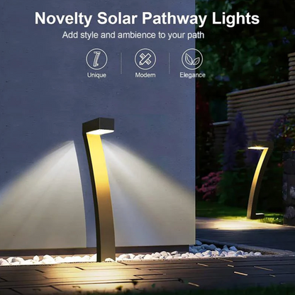 SolarPath 7™ | Stilvolle Wegbeleuchtung – 12h Licht, kein Strom | Heute 50% Rabatt