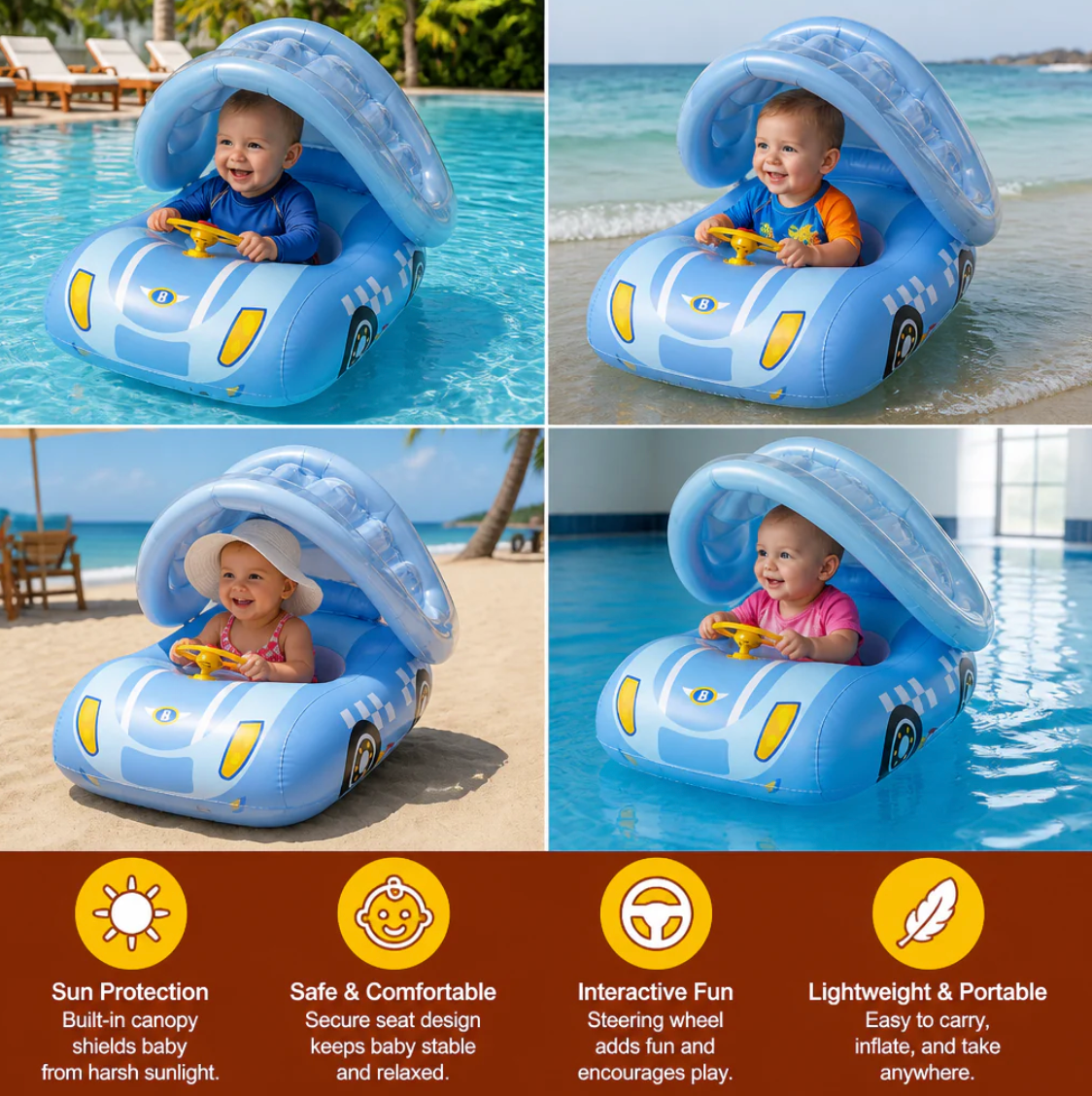 SplashCar™ | Der erste eigene Flitzer für kleine Wasserratten
