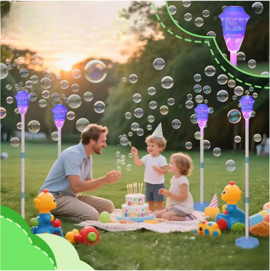 BubbleStream™ | Unvergesslicher Partyspaß mit Seifenblasen