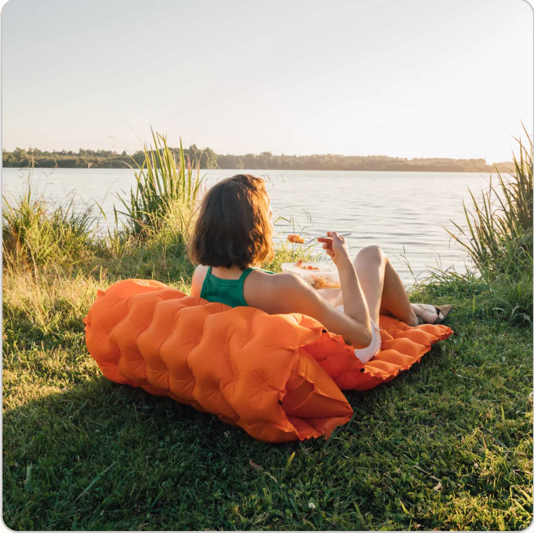 CampSleep™ Selbstaufblasende Isomatte – Bequem schlafen in 30 Sekunden
