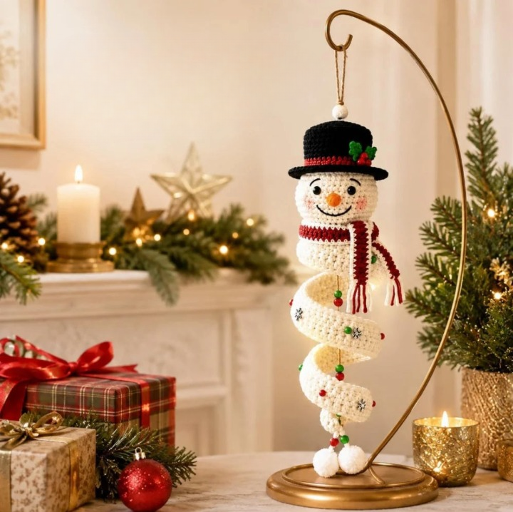 DIY Häkelset Weihnachtsanhänger – 4 Motive zur Wahl