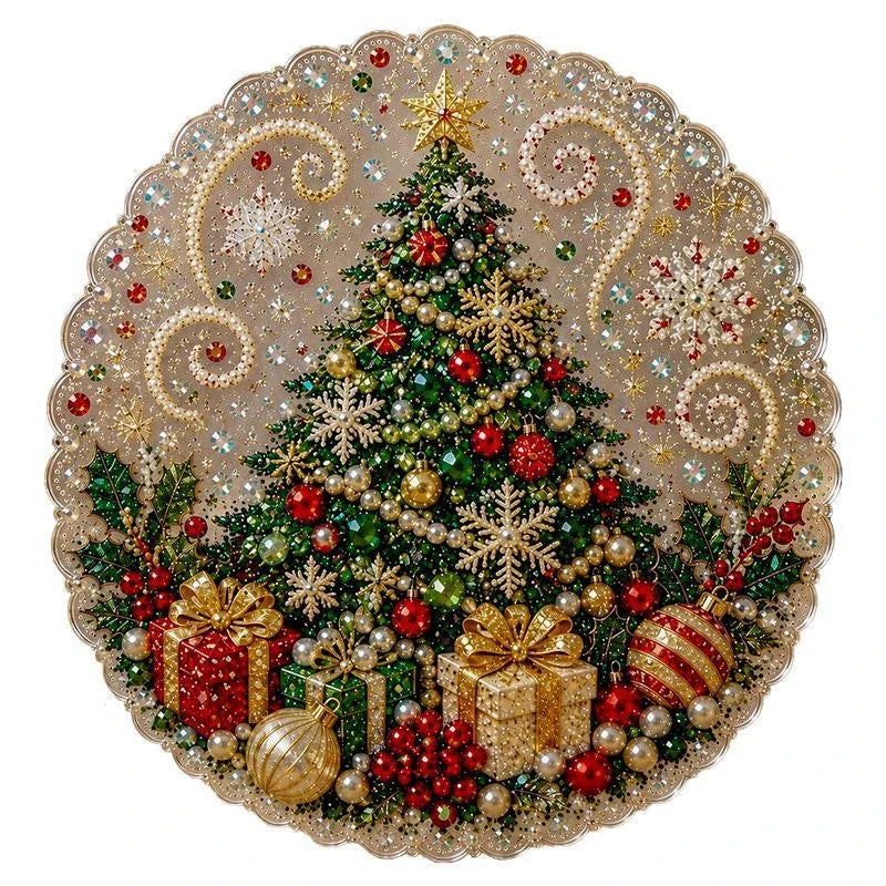 DIY Diamantmalerei Weihnachtsanhänger
