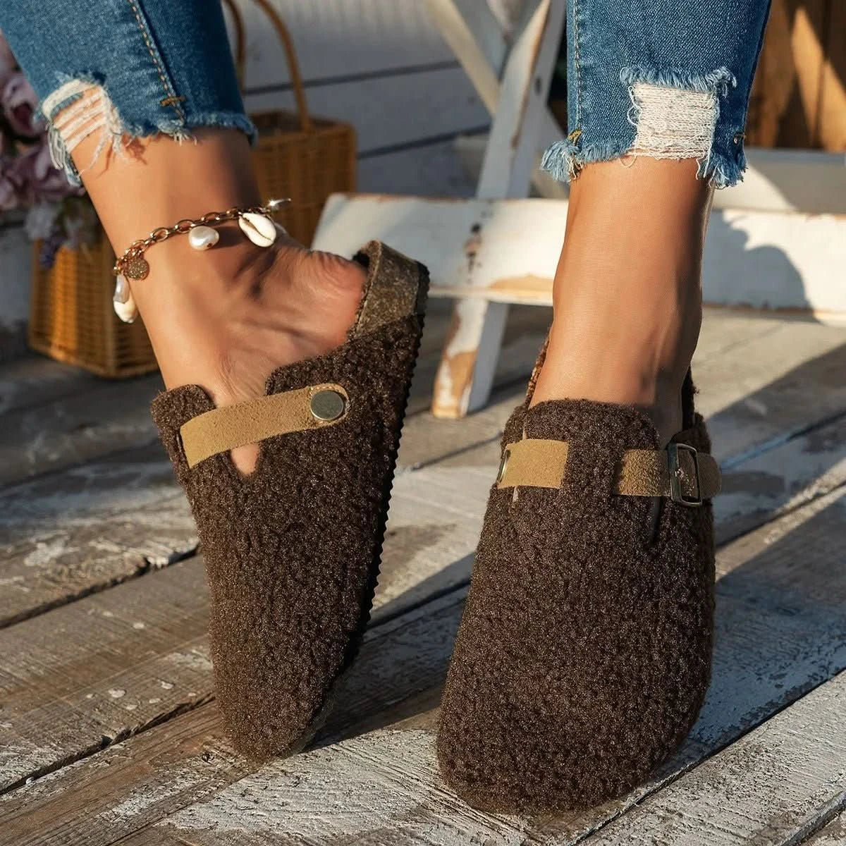 CONTRORTLUXE – Luxuriöse Schuhe aus Schaffellwolle für maximalen Winterkomfort